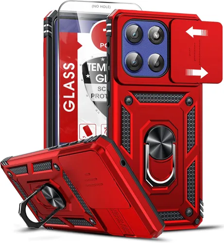 Vista 112 de LeYi Funda para Moto G Stylus 2022 4G (no compatible con 5G), funda para Moto G Stylus con 2 protectores de pantalla, funda protectora de grado Oro