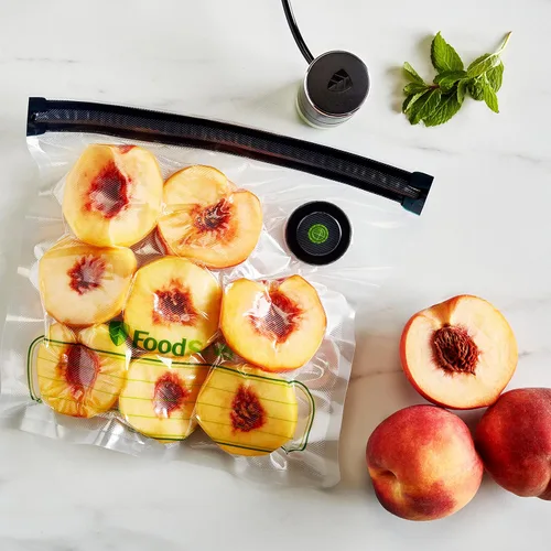 Vista 7 de FoodSaver® Bolsas reutilizables con cremallera al vacío de un galón