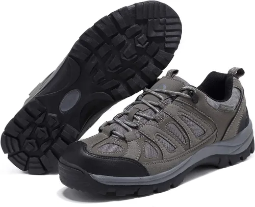 Vista 7 de Botas de senderismo impermeables para hombre, botas de nieve para caminar