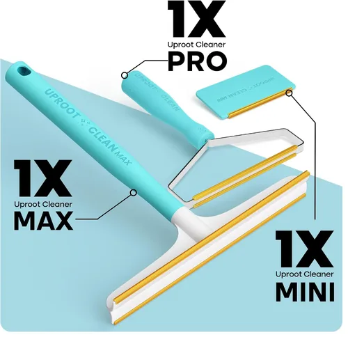 Vista 5 de Uproot Clean Fur-Nado - Kit de supervivencia – Uproot Cleaner Pro Pet Hair Remover Tool + Mini & Max Variants – Herramienta de eliminación de pelo