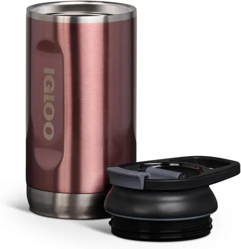 Vista 5 de Igloo Flip 'n' Sip Tumbler Stainless Steel Water Bottle