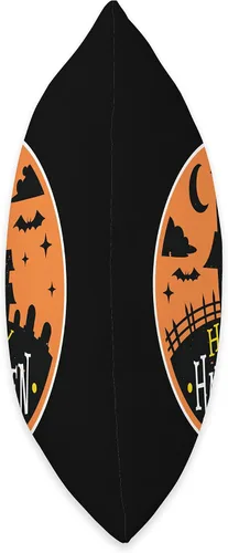 Vista 2 de Smarty Pants Designs Happy Halloween Haunted House - Almohada de 16.0 x 16.0 in, multicolor