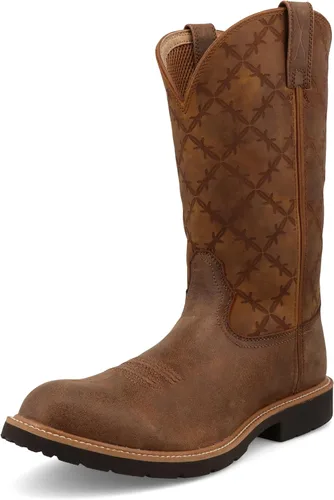 Vista 13 de Twisted X Botas Tech X de 12 pulgadas para hombre, punta cuadrada ancha con Tech X