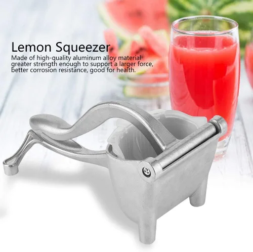 Vista 6 de Lemon Squeezer, Stainless Steel Hand Fruit Juice Extractor Fruit Squeezer Hand Press Squeezing Tool Extractor Kitchen Tools
