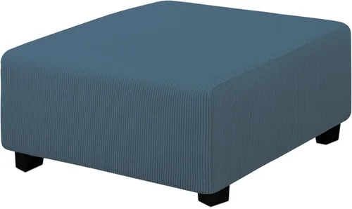 Vista 126 de Easy-Going Funda Elástica para Otomana Taburete de Almacenamiento Plegable Protector de Muebles Funda Rectangular Suave con Parte Inferior Elástica
