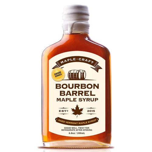 Vista 14 de Maple Craft Foods Farmer's Best - Jarabe de arce Vermont orgánico puro, sabor oscuro y robusto, grado A, jarabe con sabor gourmet para panqueques