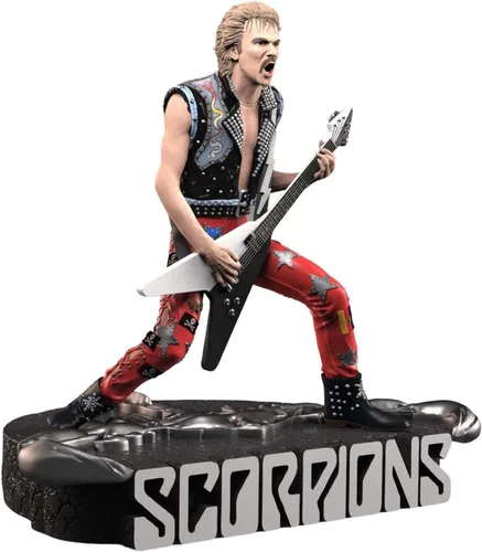 Vista 8 de Knucklebonz - Estatua coleccionable de edición limitada de Klaus Meine (Scorpions) (solo 3000 creados) - Iconz de rock, con licencia