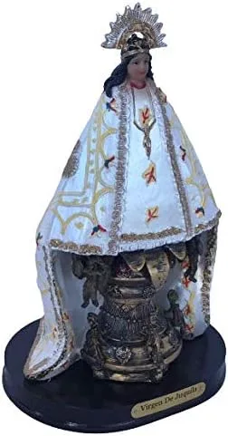 Vista 3 de Virgen De Juquila - Figura de estatua de resina de 8 pulgadas Nuestra Señora de Juquila #25356