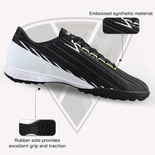 Vista 5 de Vizari Zapatos de fútbol Tesoro TF Turf para hombre para adolescentes y adultos