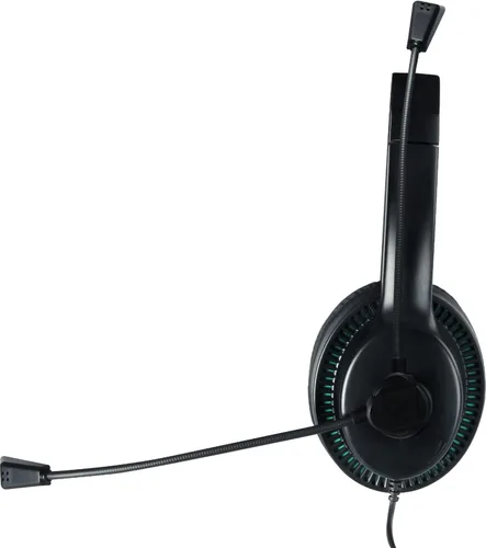 Vista 5 de Insignia - Auriculares de chat con cable para Xbox Series X S y Xbox One - NegroVerde