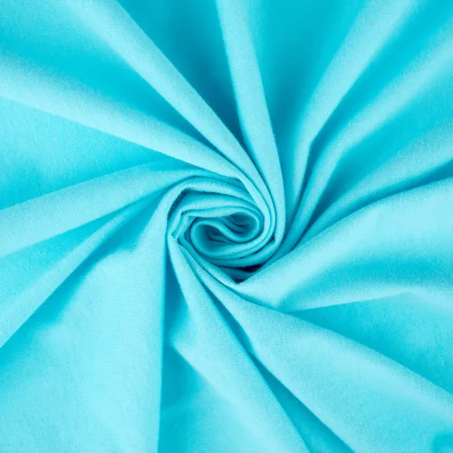 Vista 3 de sheetworld Equipada Pack N Play Hoja – Solid Aqua Jersey Knit – fabricado en EE. UU.