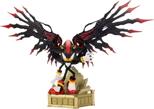 Vista 3 de Sonic The Hedgehog - Figura de acción de Shadow de seis pulgadas escala personalizable edición coleccionista