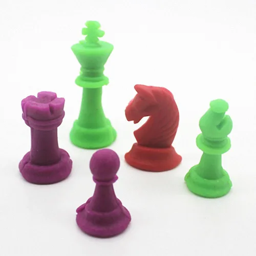 Vista 8 de MoldFun Molde de silicona para piezas de ajedrez 3D para chocolate, dulces, fondant, decoración de pasteles, jabón, vela, cera derretida, yeso