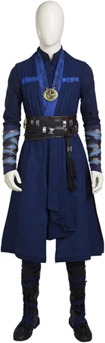 Vista 5 de Strange Costume Suit Deluxe Dr Outfit Halloween Cosplay Full Set with Red Cape
