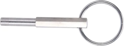 Vista 4 de Llave ovalada con llave ovalada, herramienta de reparación de broca ovalada, llave de punta especial de seguridad abierta para Krups Siziliana