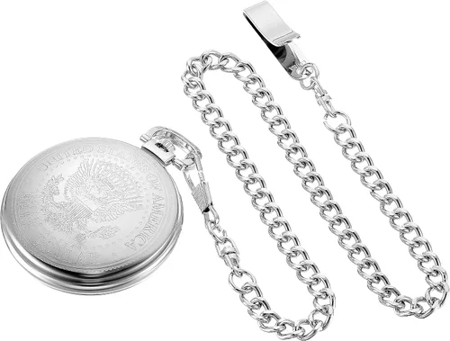 Vista 2 de August Steiner Reloj de cuarzo cn012ss para hombres con Dial de plata y aleación de plata pulsera