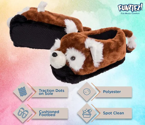 Vista 4 de Fuzzy Lobster Slippers for Women & Men, Pig, Fish, Sloth Funny House Shoes for Indoor & Outdoor, Animal Duck, Cute Novelty