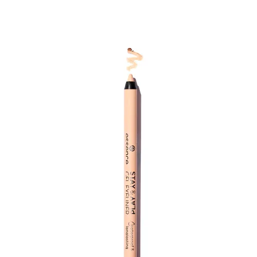 Vista 2 de essence - Delineadores de ojos en gel Stay & Play 03 Silky Nude & 02 But First Espresso Bundle Vegano y libre de crueldad animal