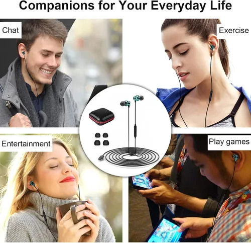 Vista 7 de Auriculares USB C con cable para Samsung S26 Ultra S25 FE S23 A17 A16 A36 A37 A57 con aislamiento de ruido intrauditivo tipo C con micrófono