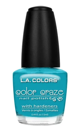 Vista 13 de L.A. COLORS Esmalte de uñas Color Craze, Acuático CNP508