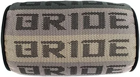 Vista 2 de 2 piezas JDM BRIDE Racing Gradation para asiento de coche cuello reposacabezas almohada tela cubo asiento