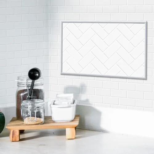 Vista 6 de Art3dwallpanels Borde autoadhesivo de 25 pies, color plateado Plata