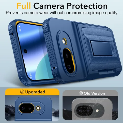 Vista 5 de Oterkin Funda tipo cartera para Google Pixel 10a [4-5 tarjeteros] [soporte de metal] [bloqueo RFID] [Protección completa de la cámara]