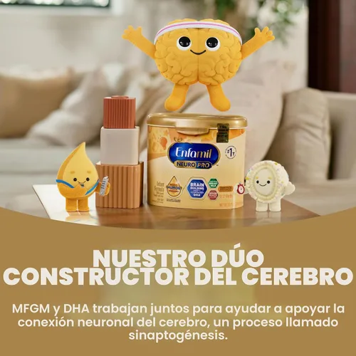 Vista 6 de Enfamil NeuroPro Baby Formula Brain Building Duo DHA y MFGM, 20.7 onzas