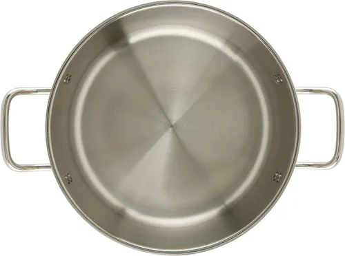 Vista 7 de Winco Brasero de acero inoxidable de grado comercial con tapa, 8 cuartos de galón