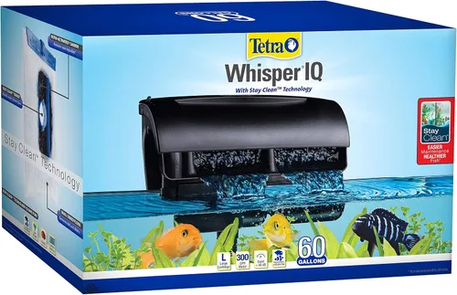 Vista 11 de Filtro de potencia Tetra Whisper IQ 10 galones, 105 GPH, con tecnología Stay Clean