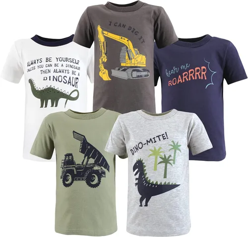 Vista 19 de Hudson Baby - Camisetas de manga corta para bebé unisex Animal Adventure