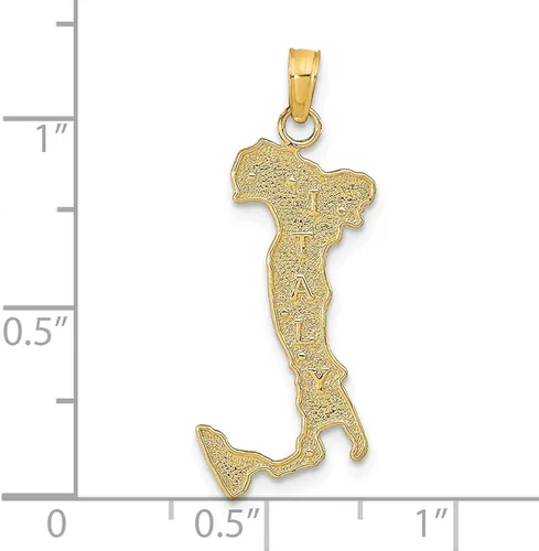 Vista 2 de FJC Finejewelers Abalorio de oro amarillo de 14 quilates Italia, Metal, no conocido
