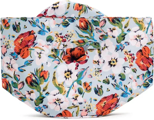 Vista 2 de Vera Bradley Contenedor de almacenamiento para mujer con tapa, Floral Sea Air