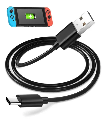 Vista 8 de Cable de carga para Xbox Series S/X, controlador PS5/PS5 Pro, Xbox Elite Series 2, cable de carga USB tipo C Switch Pro de 6.6 pies
