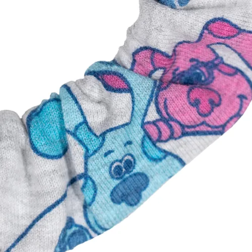 Vista 7 de Nickelodeon Blue's Clues - Vestido de manga corta para niñas con color gris claro