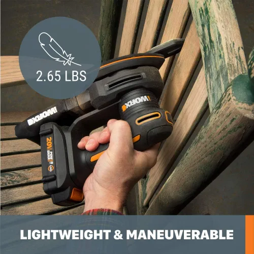 Vista 6 de Worx Lijadora de detalles inalámbrica WX822L Power Share de 20 V
