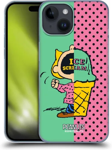 Vista 163 de Carcasa rígida para iPhone 7 y iPhone 8, diseño de cacahuetes Halfs y risas