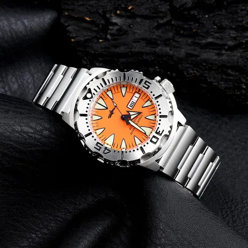 Vista 3 de Heimdallr - Reloj de pulsera automático NH36A para hombre, reloj de buceo automático de 656.2ft, reloj de buceo, cristal de zafiro para hombre