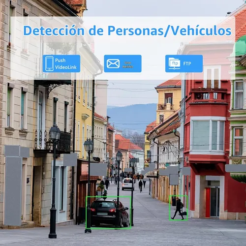 Vista 5 de 5MP PoE IP Bullet Cámara de seguridad con lente de 0.1 in (negro)