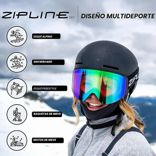 Vista 5 de Gafas de esquí Zipline Podium XT - Lentes magnéticas sin niebla