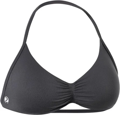 Vista 20 de AUROLA - Brasier deportivo Influence con tirantes delgados para mujer, brasier con relleno y tirantes de impacto sin espalda, para entrenamiento