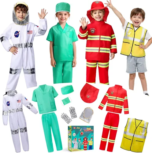 Vista 8 de Ropa de Vestir para Juego de Roles de LOYO para Niños de 3 a 8 Años