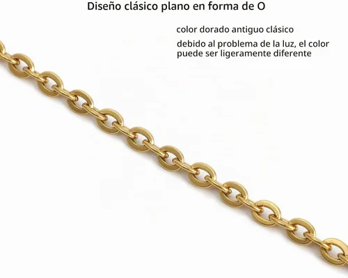 Vista 3 de Xiazw Mini Bolso de Cobre con Cadena Cruzada para el Hombro, Accesorios de Bolso con Encanto de Decoración Oro envejecido