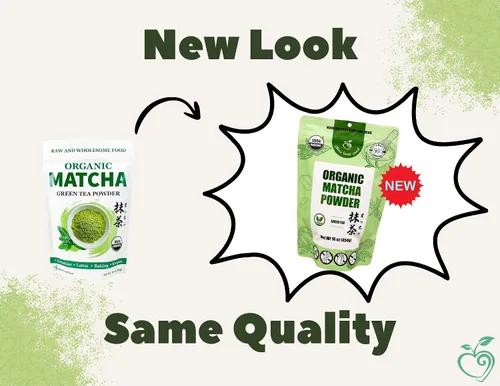 Vista 4 de Cherie Sweet Heart Organic Matcha Green Tea Powder - Grado culinario premium, auténtico origen japonés, rico en antioxidantes, sin gluten, vegano