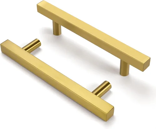 Vista 25 de Goldenwarm Paquete de 15 manijas de gabinete de níquel cepillado para cajones de cocina, tiradores de cajón de 3 pulgadas, níquel cepillado