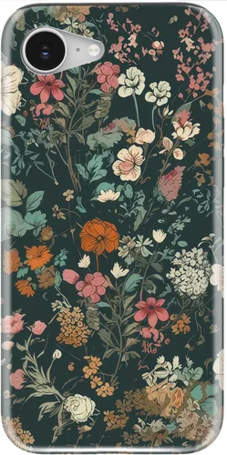 Vista 15 de LUMARKE Funda para iPhone 14/iPhone 13, lindo Y2K floral, carga inalámbrica Mosaico Tortuga Shell