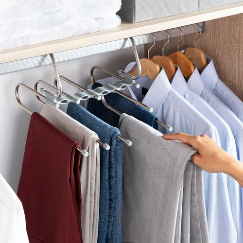Vista 9 de Percha Múltiple para Pantalones 5 en 1 Havser InnovaGoods