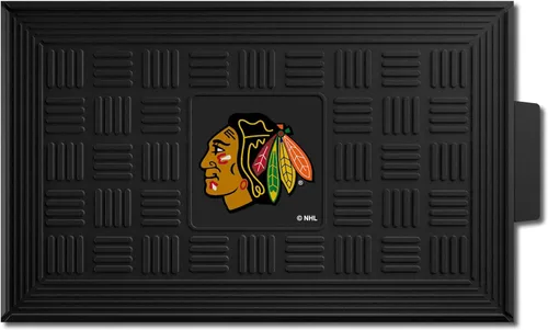 Vista 17 de FANMATS NHL - Alfombrilla unisex para puerta con medallón para adultos