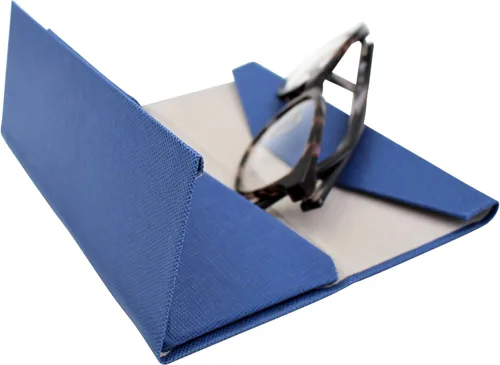 Vista 54 de Real Sic Funda para lentes de sol para hombres y mujeres, soporte magnético plegable para lentes de sol, inspirado en el color sólido