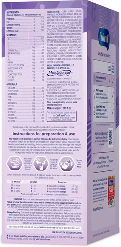 Vista 8 de Enfamil NeuroPro Gentlease para aliviar la irritación, el llanto, gases, escupitajo en 24 horas, proteínas más pequeñas para una fácil digestión